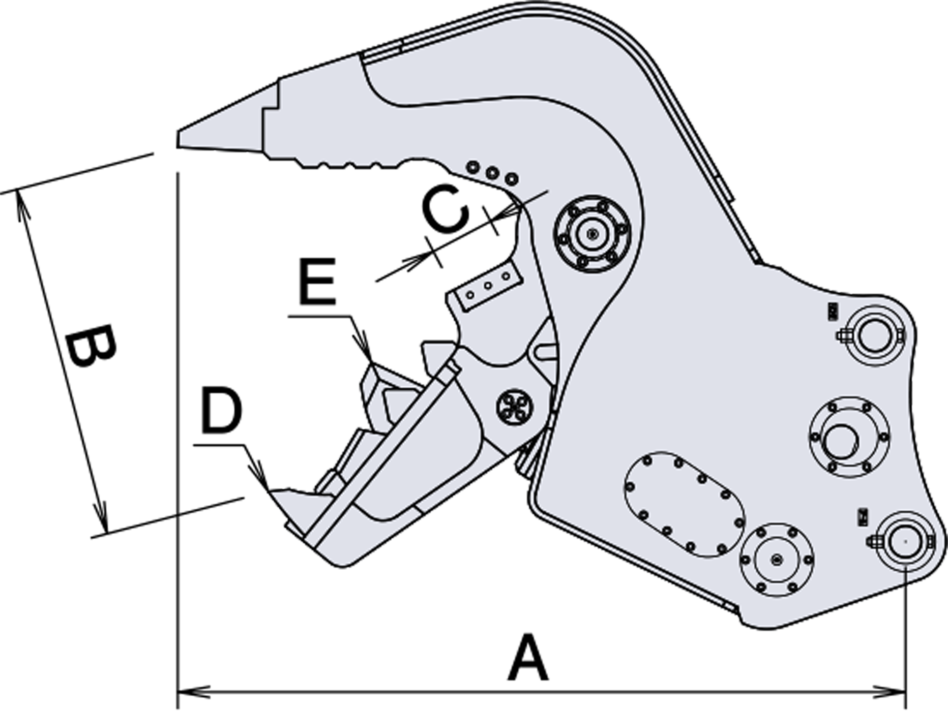 TMシリーズ仕様図