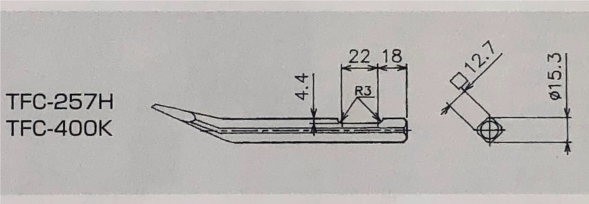 TFC-257H chisel