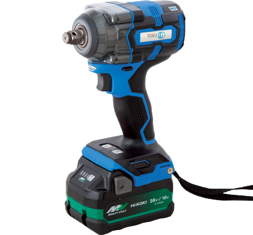 12.7mm角充電式シャットオフインパクトレンチ MBI-160TX